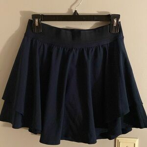 Navy Blue Lululemon Tennis Skirt